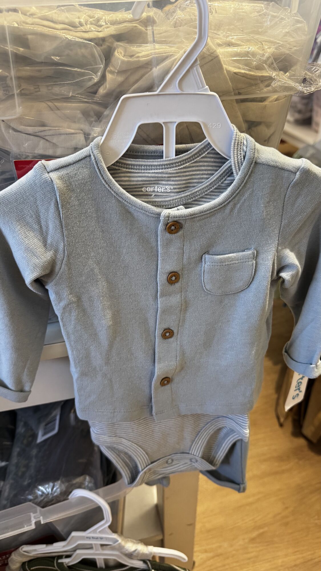 Carter`s — Body, blusa e calça