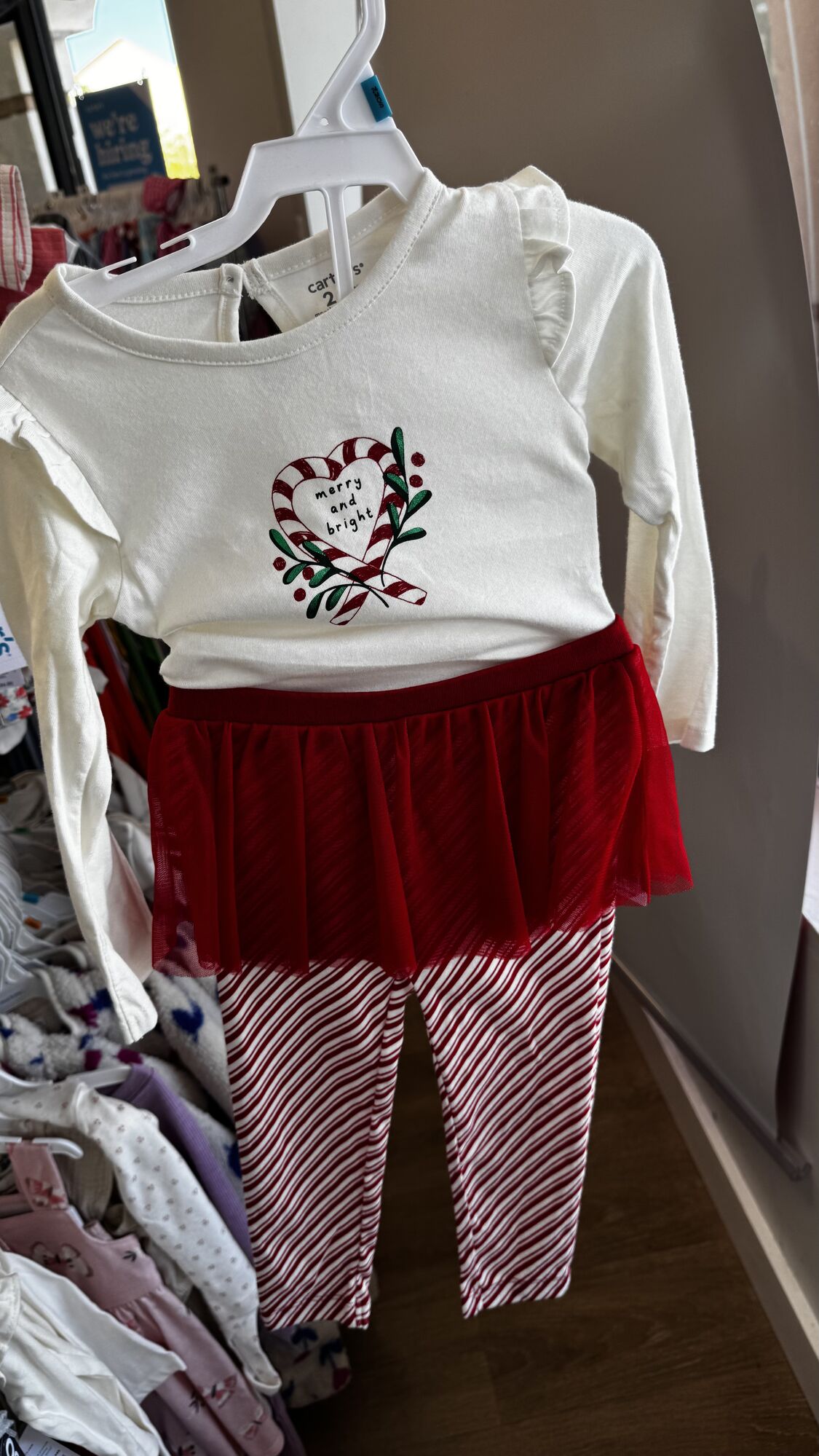 Carter`s — Blusa de manga e calça