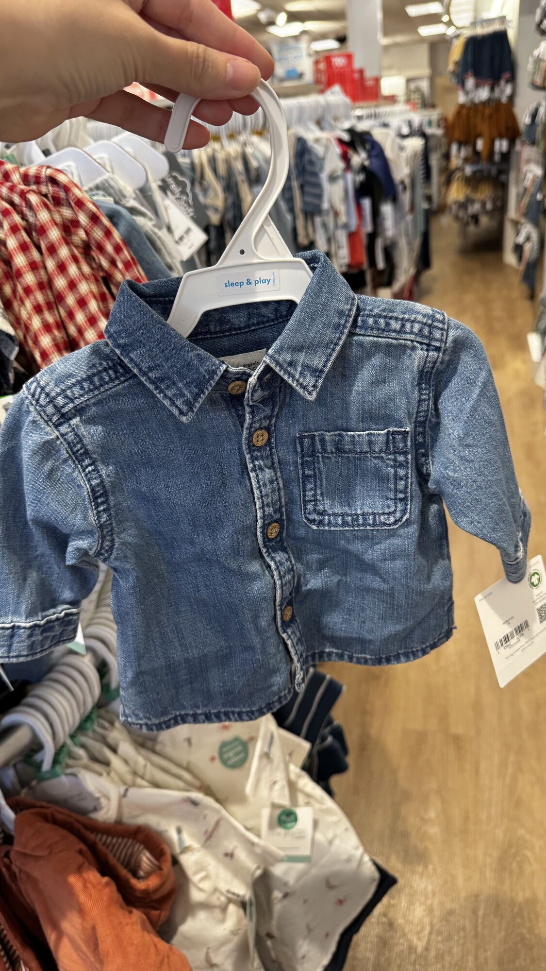 Carter`s — Blusa jeans