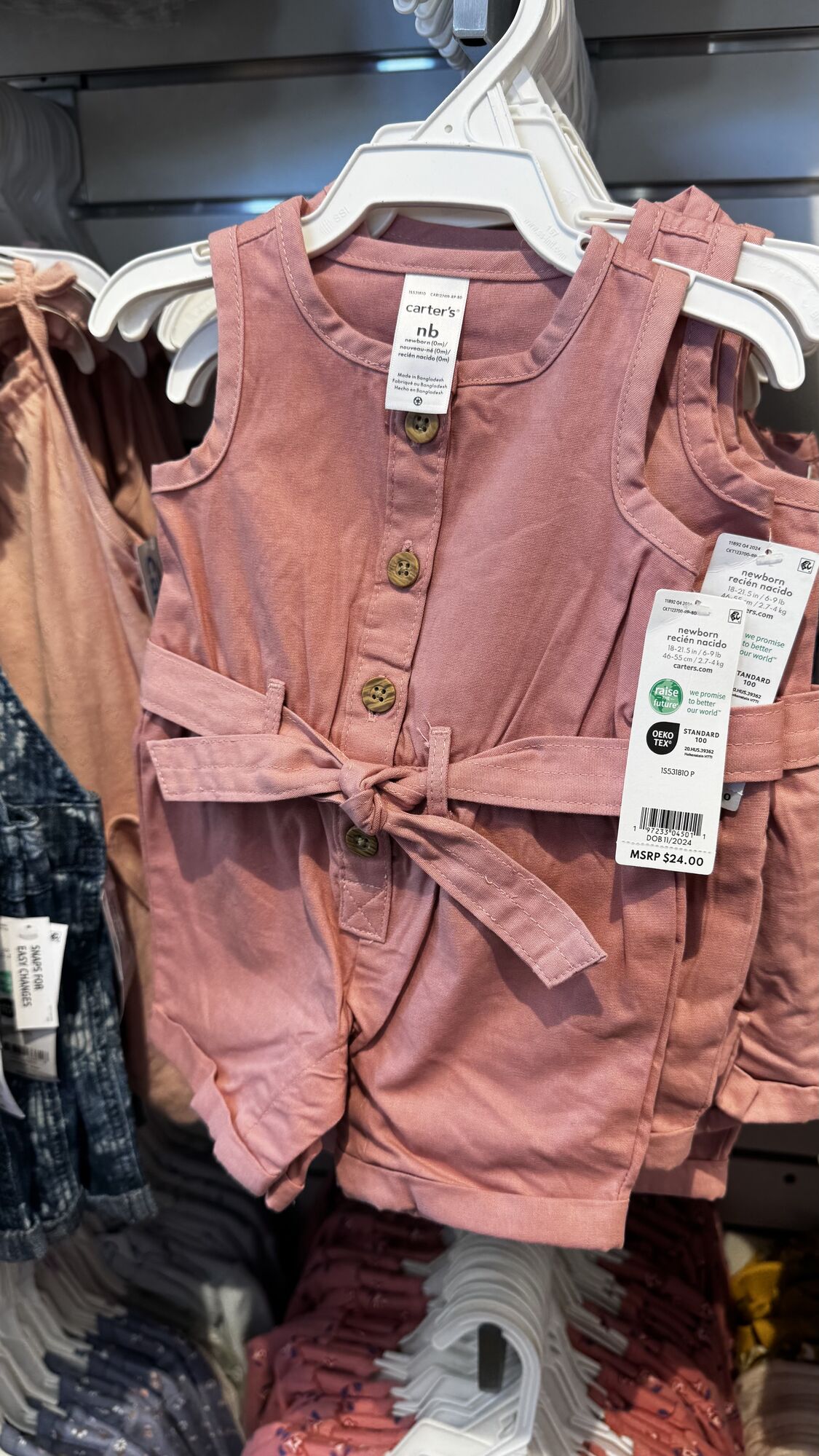 Carter`s — Macacão