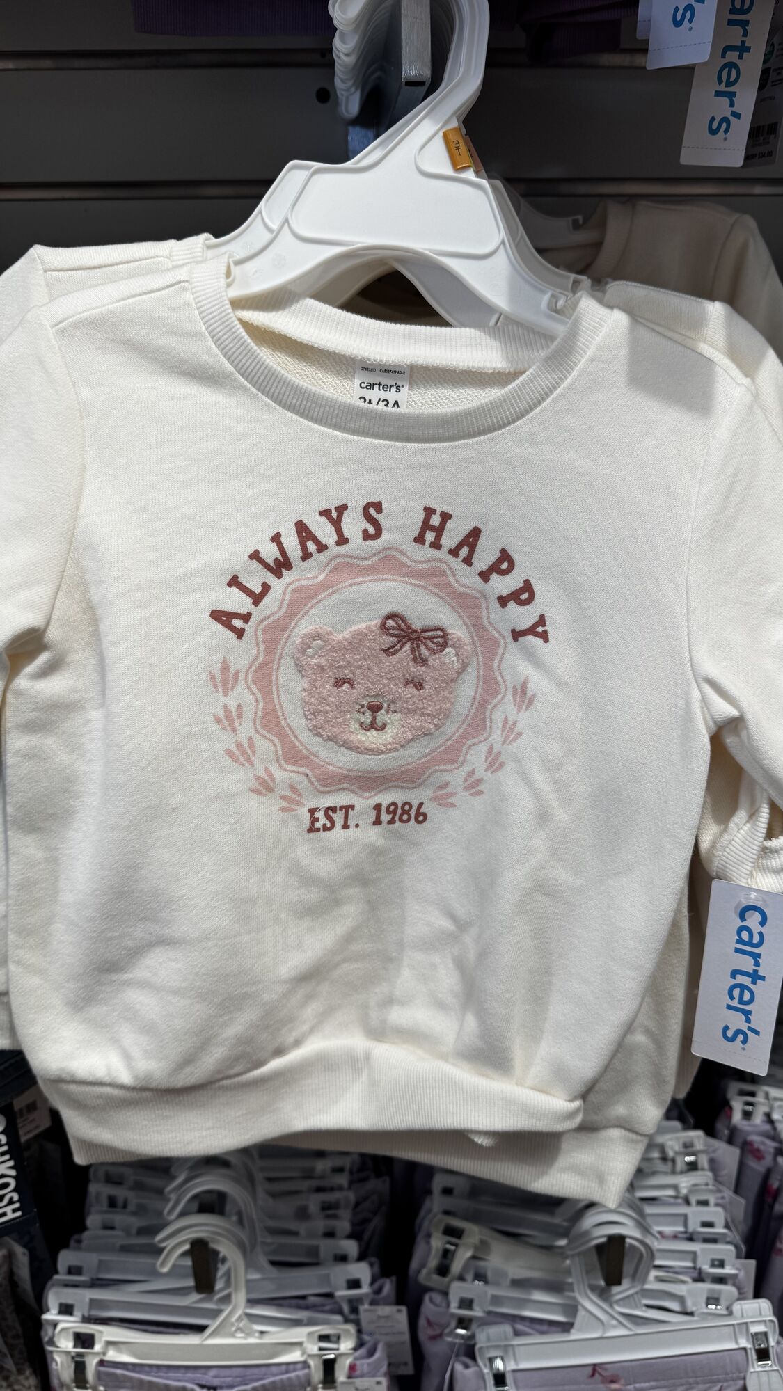 Carter`s — Blusa de manga