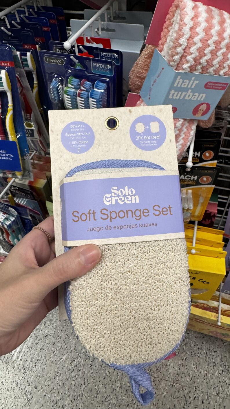 Ross — Kit de esponja banho