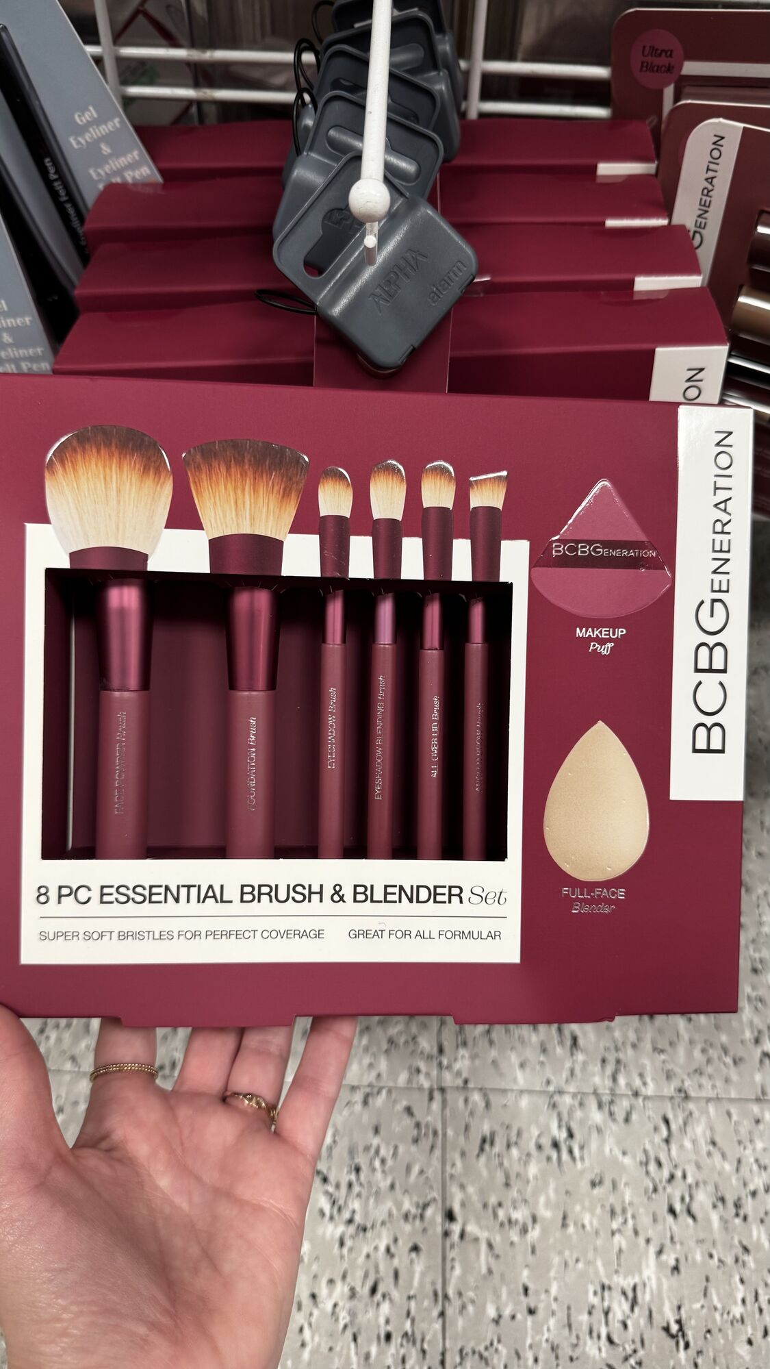 Ross — Kit de pincéis e esponja