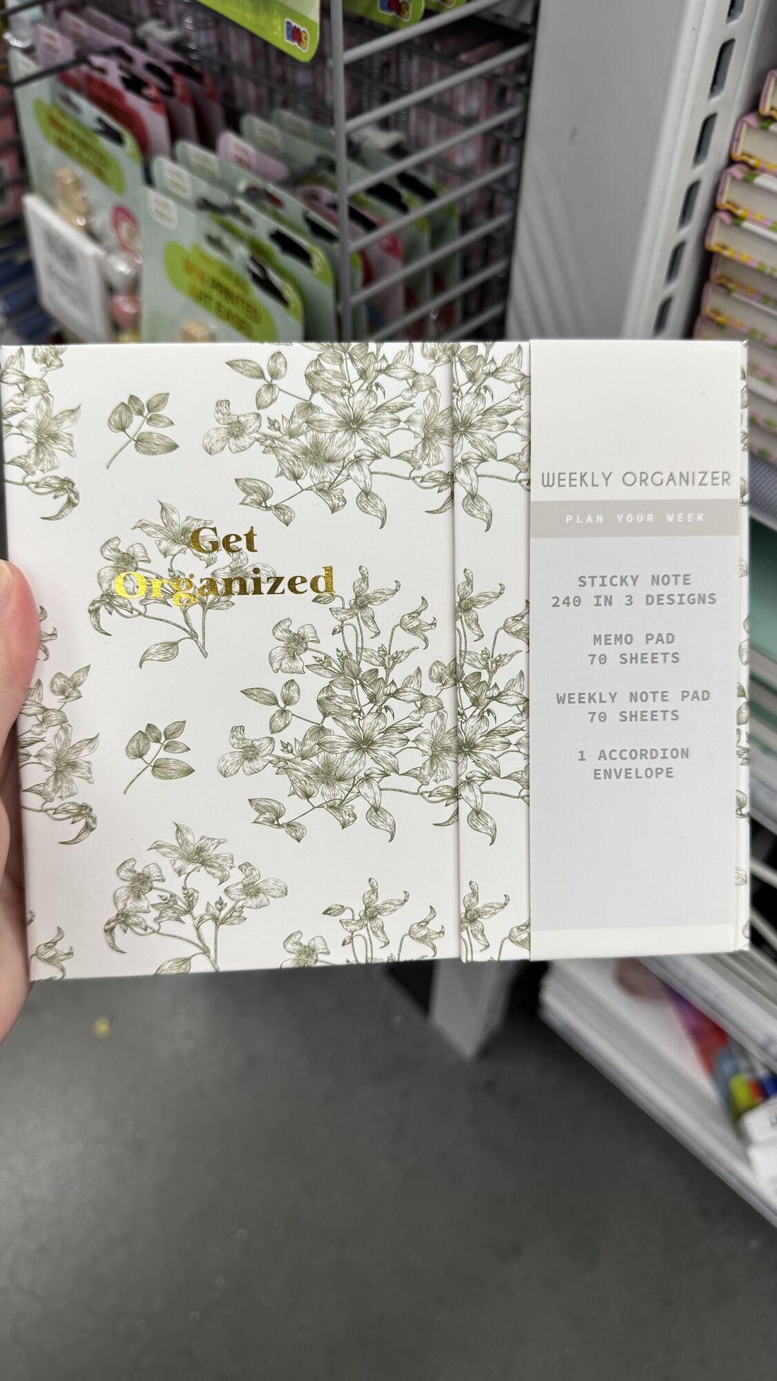 Five Below — Organizador semanal