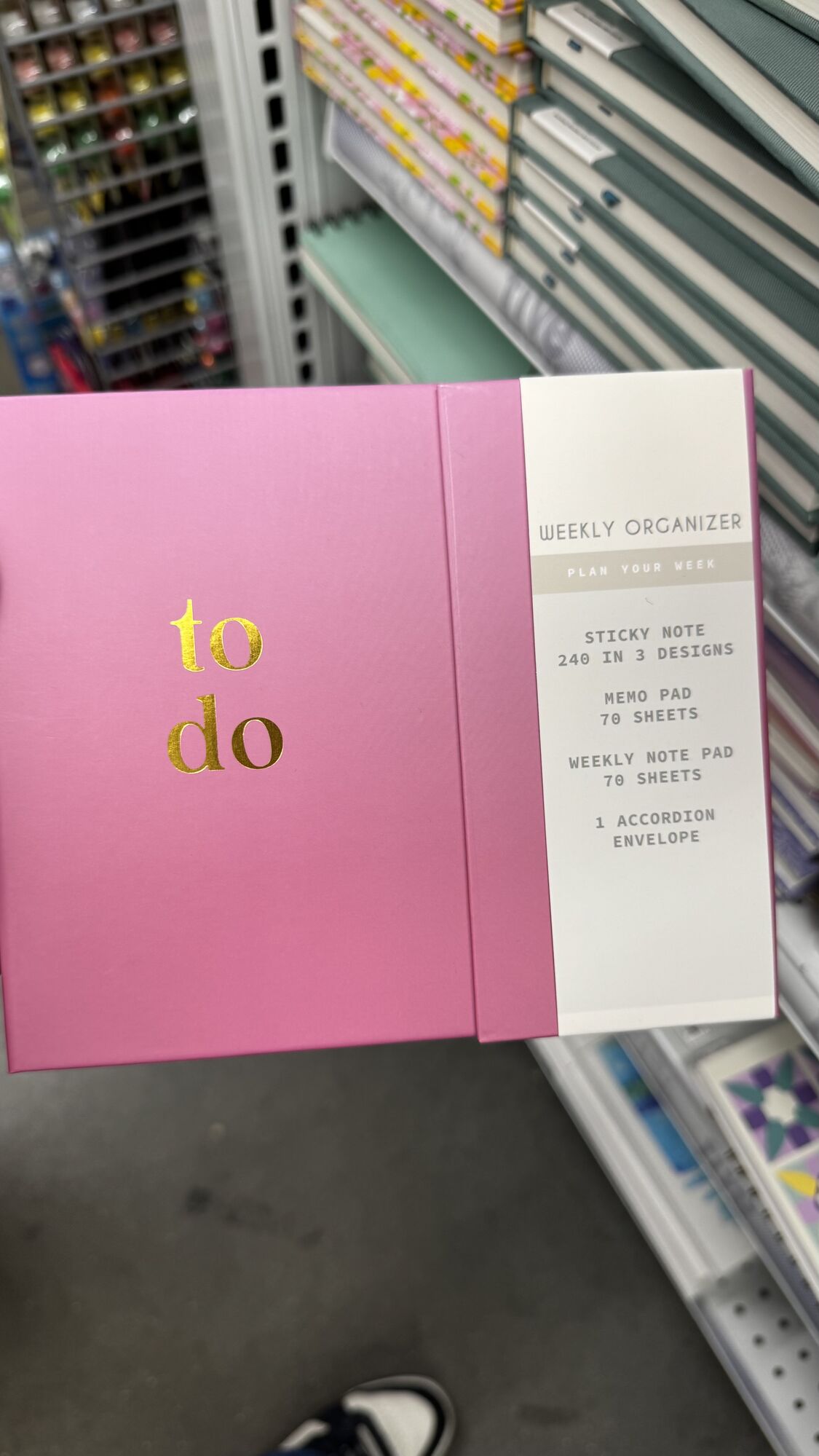 Five Below — Organizador semanal