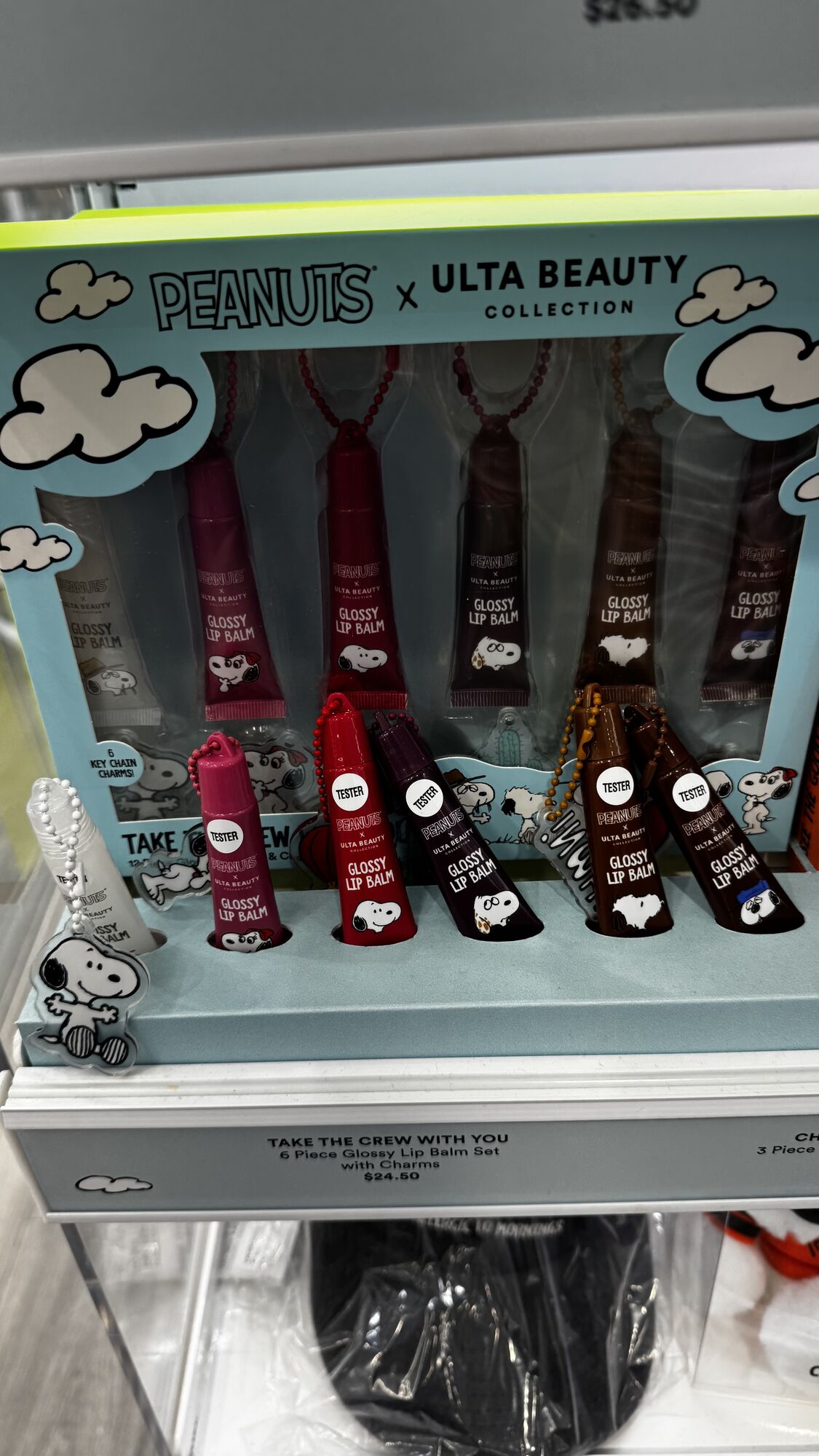 Ulta Beauty — Kit lip balm Snoopy