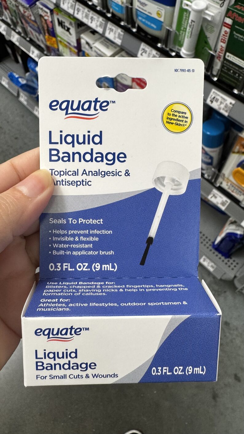 Walmart — Curativo líquido