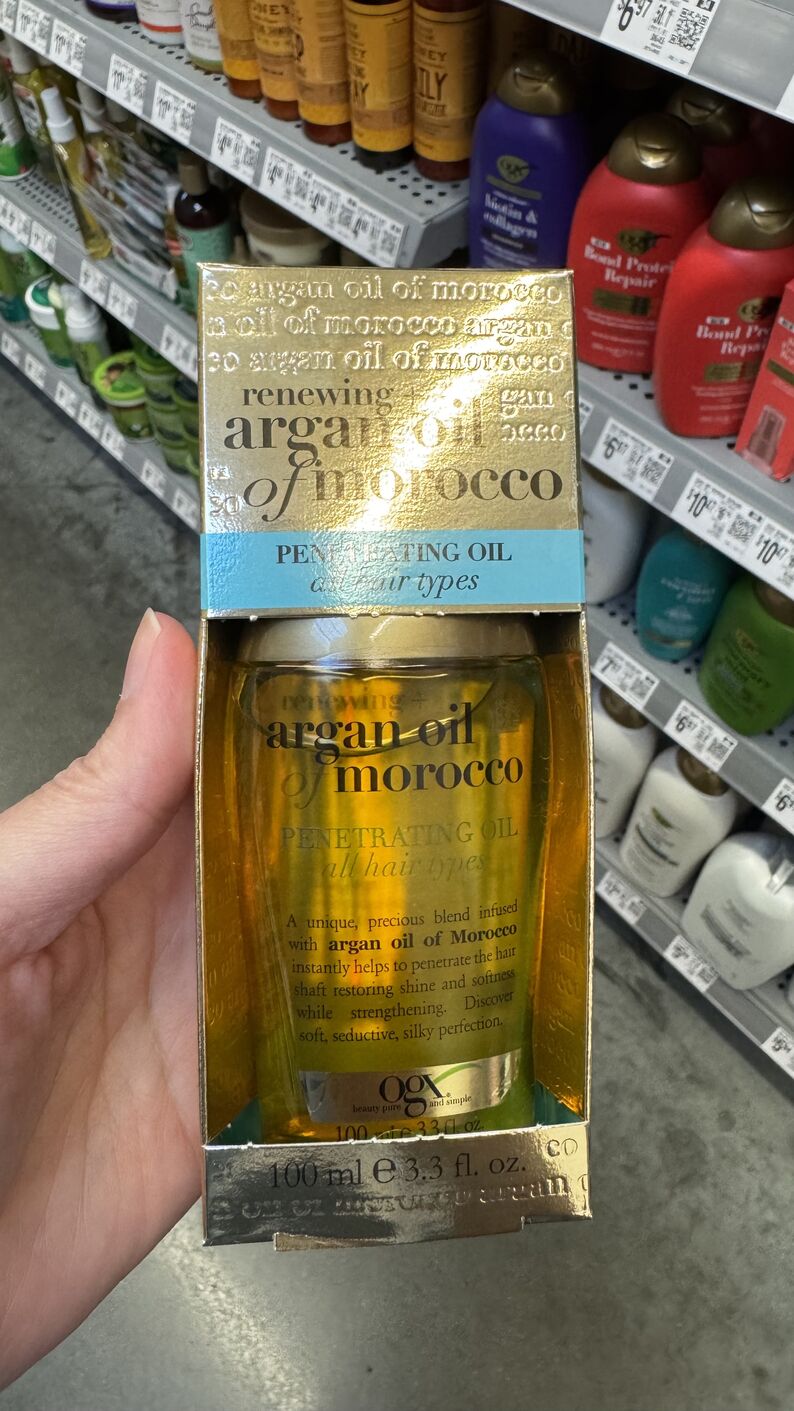 Walmart — Óleo hidratação cabelo