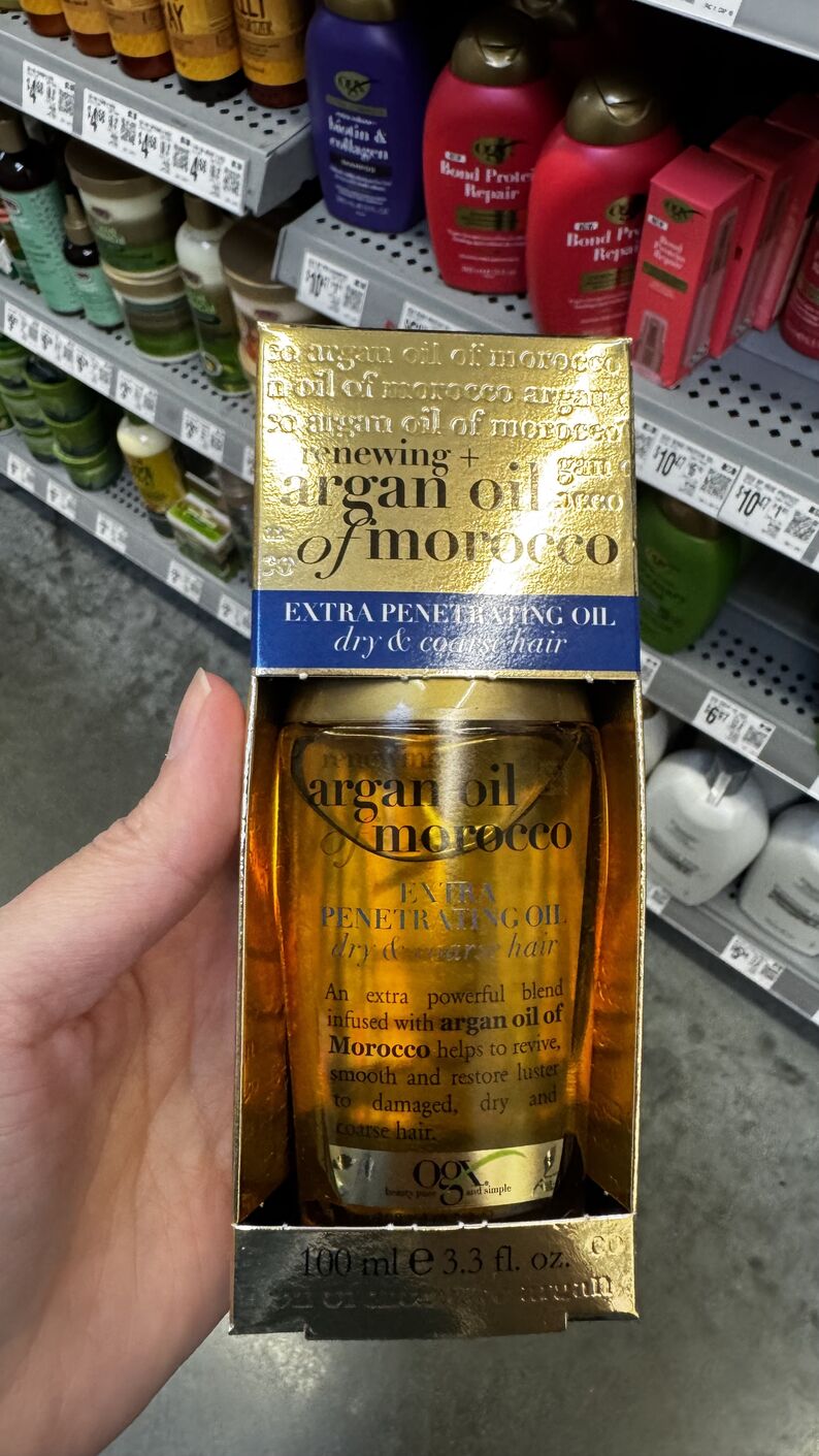 Walmart — Óleo hidratação cabelo