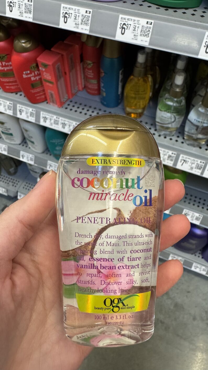 Walmart — Óleo hidratação cabelo