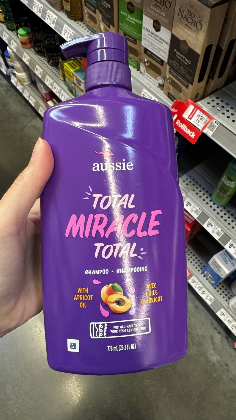 Walmart — Shampoo