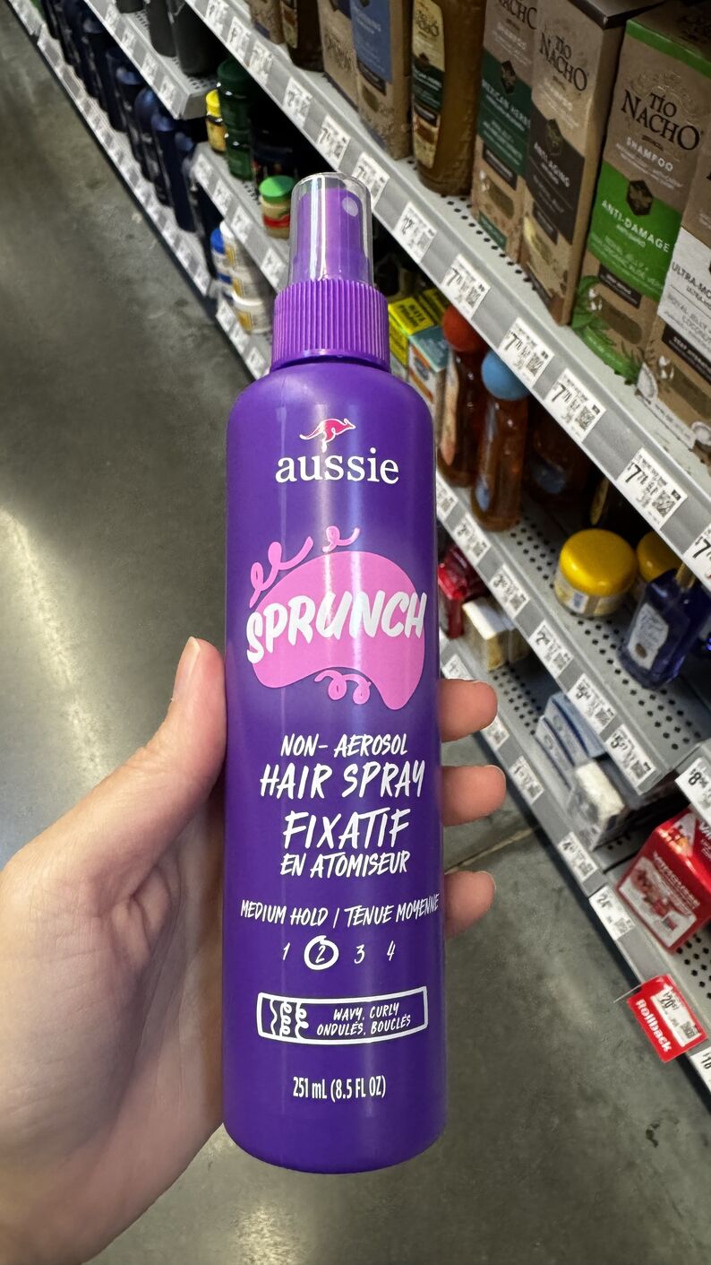 Walmart — Spray fixador