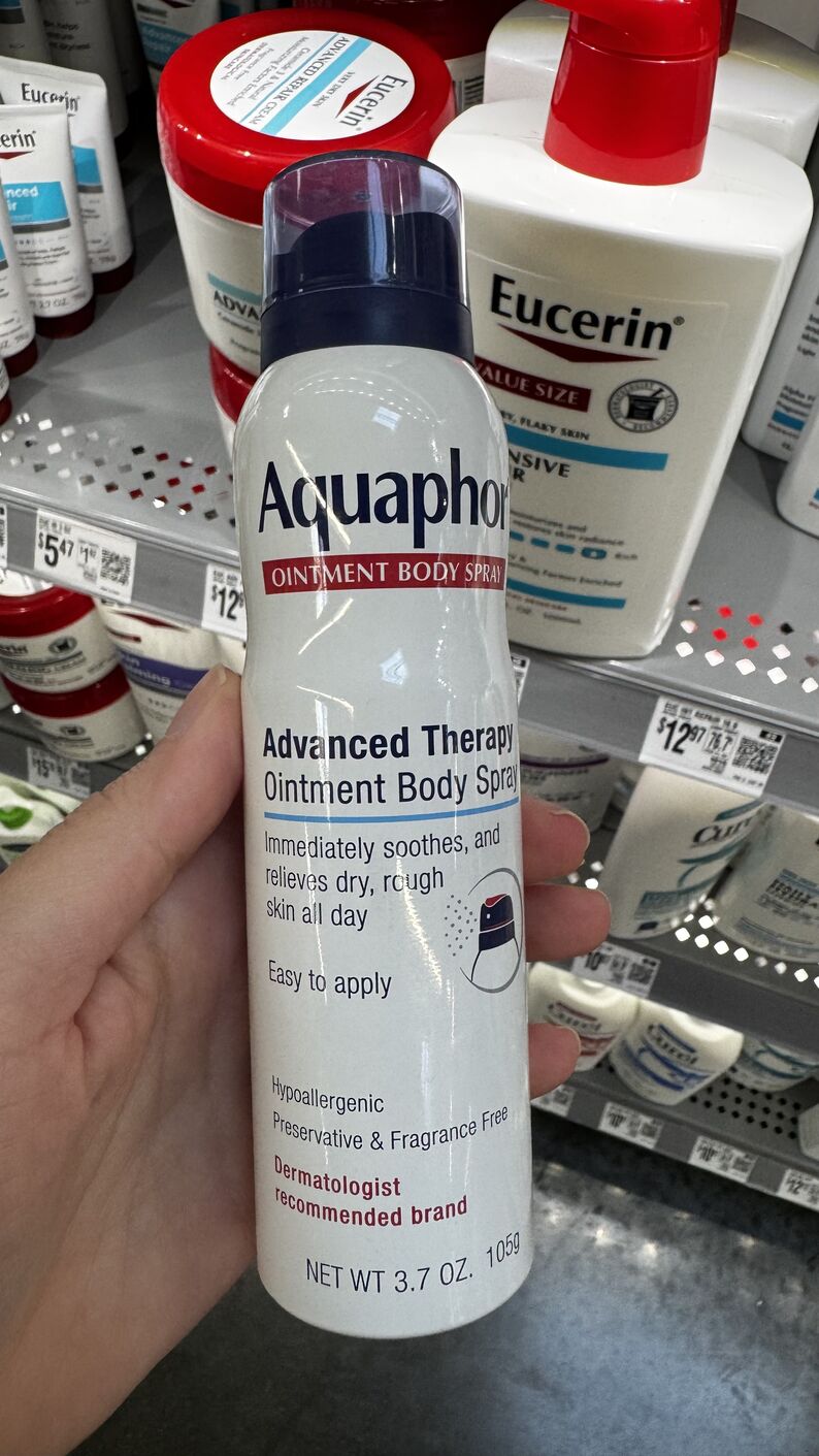 Walmart — Spray para pele seca