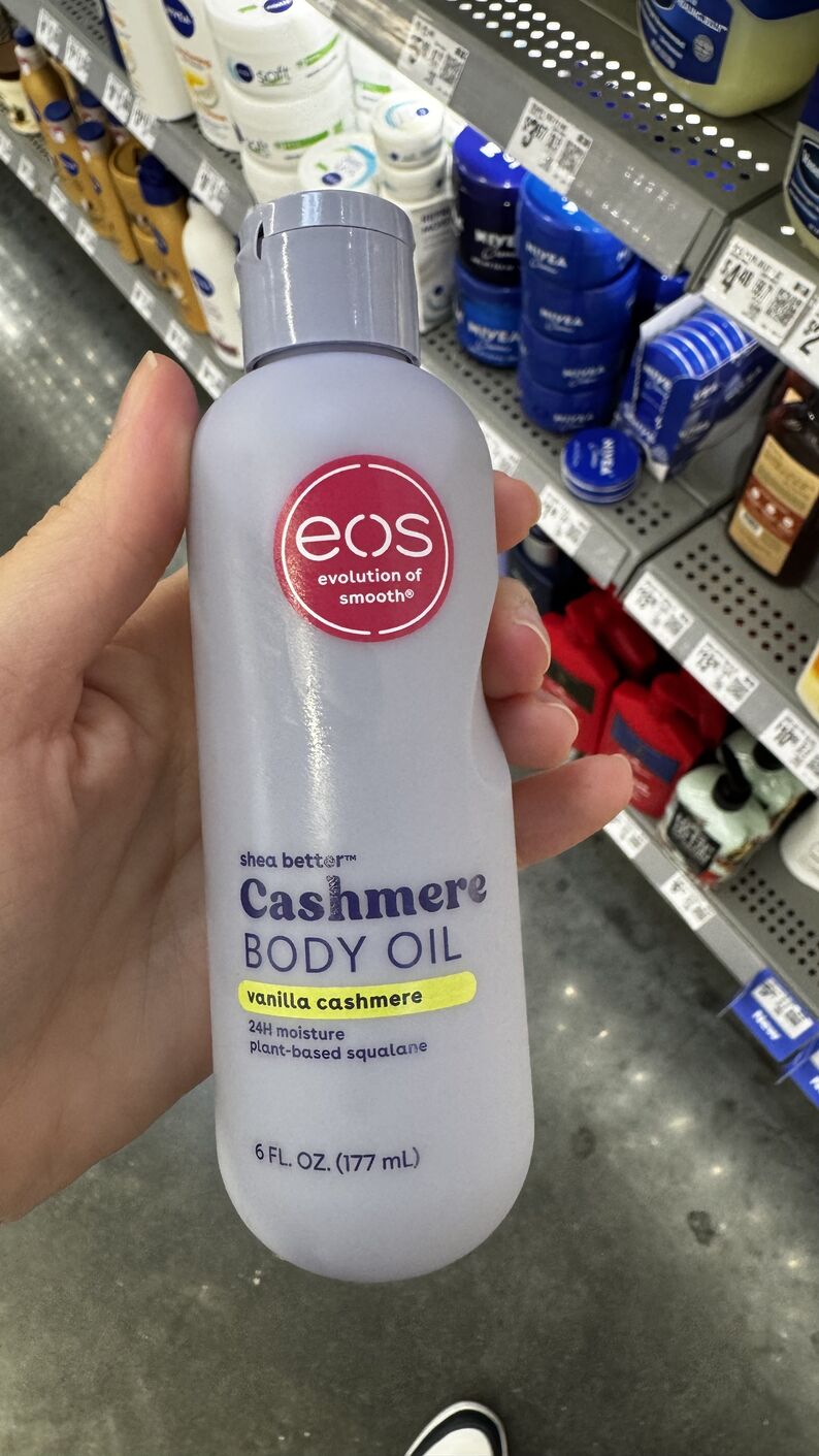 Walmart — Óleo corporal