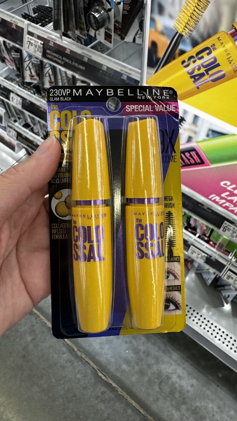 Walmart — 2 Máscara cílios