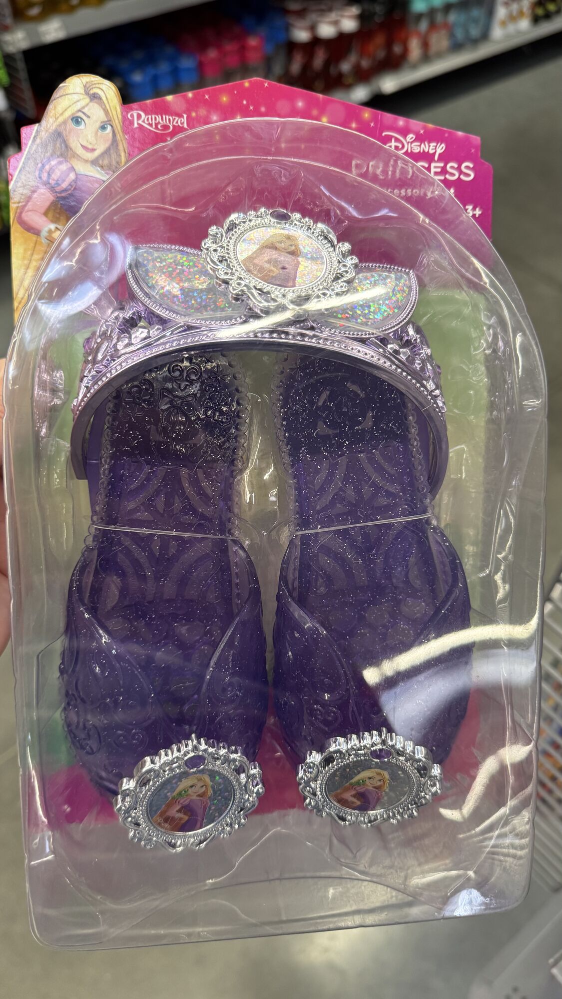 Walmart — Coroa e sapato princesa