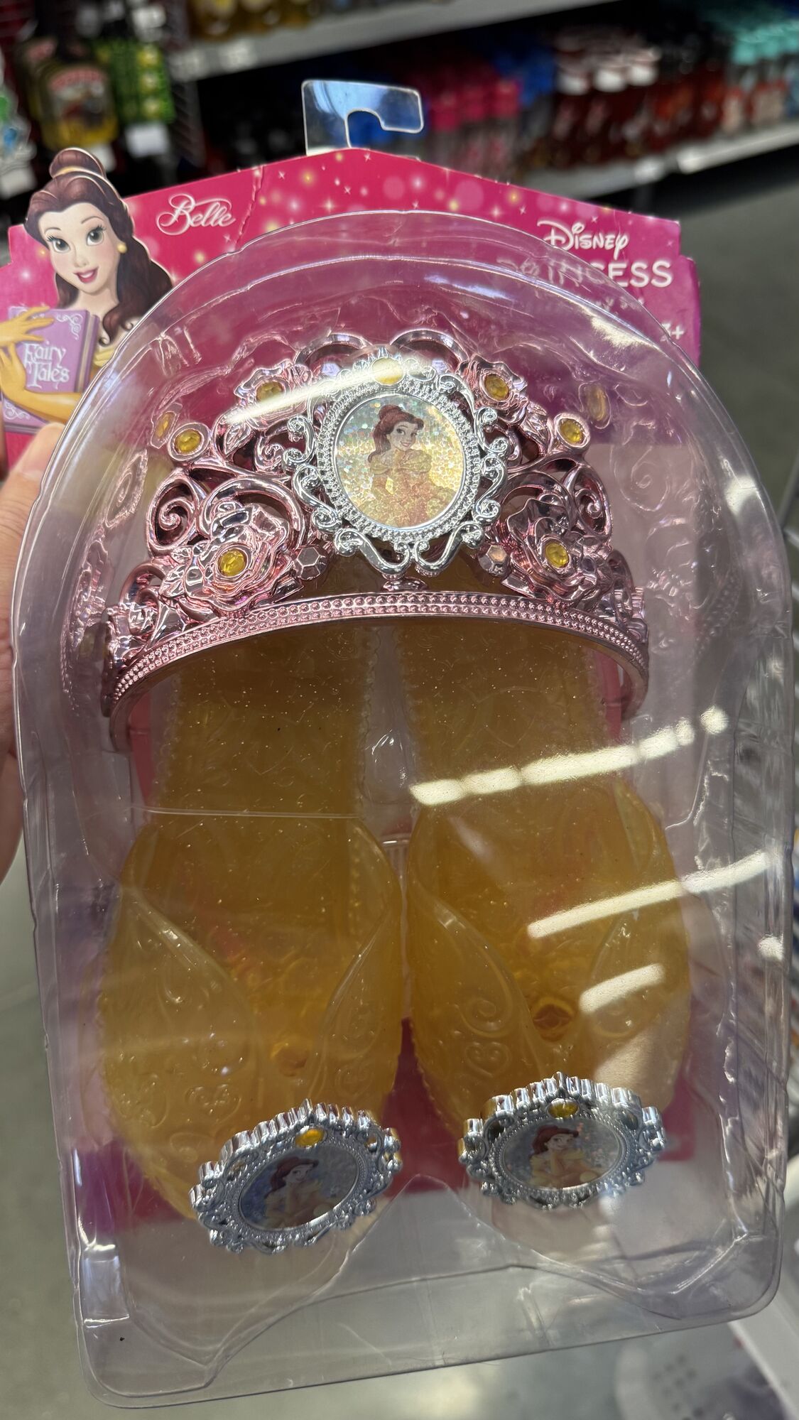 Walmart — Coroa e sapato princesa