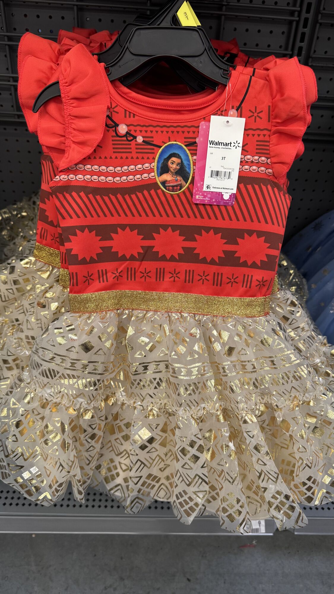 Walmart — Vestido princesa