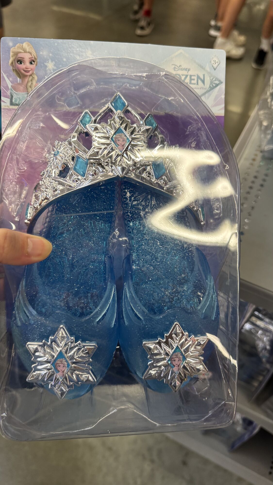 Walmart — Coroa e sapato princesa