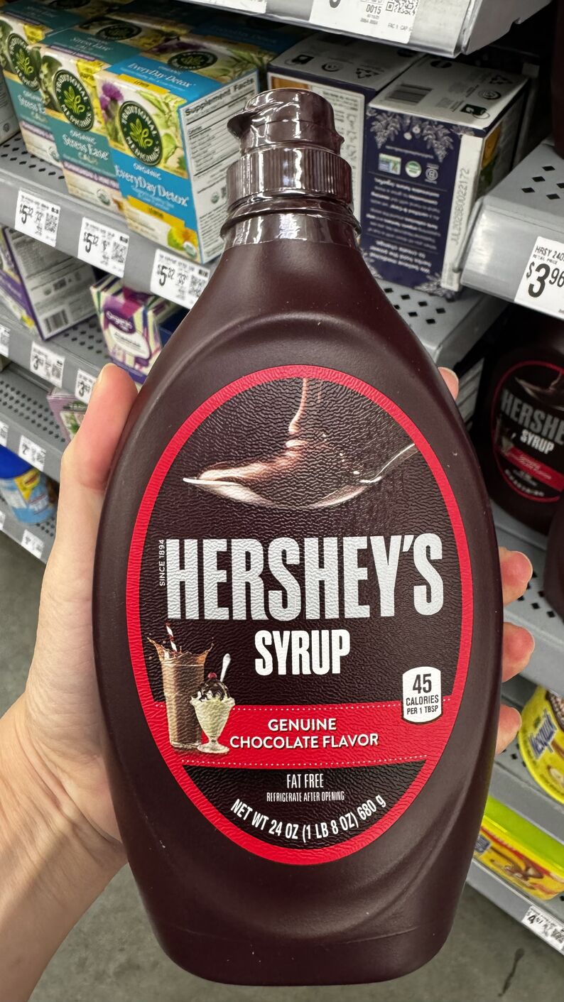 Walmart — Calda de chocolate