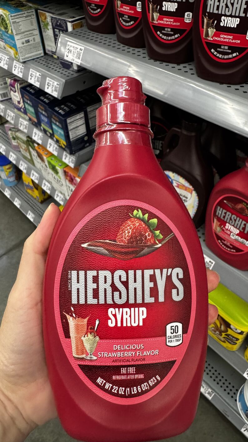 Walmart — Calda de morango