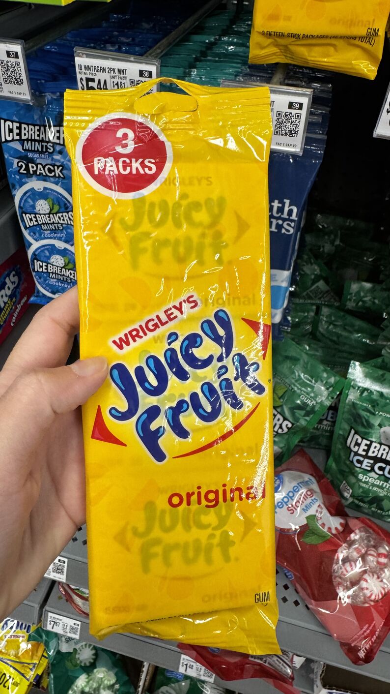 Walmart — Chicletes