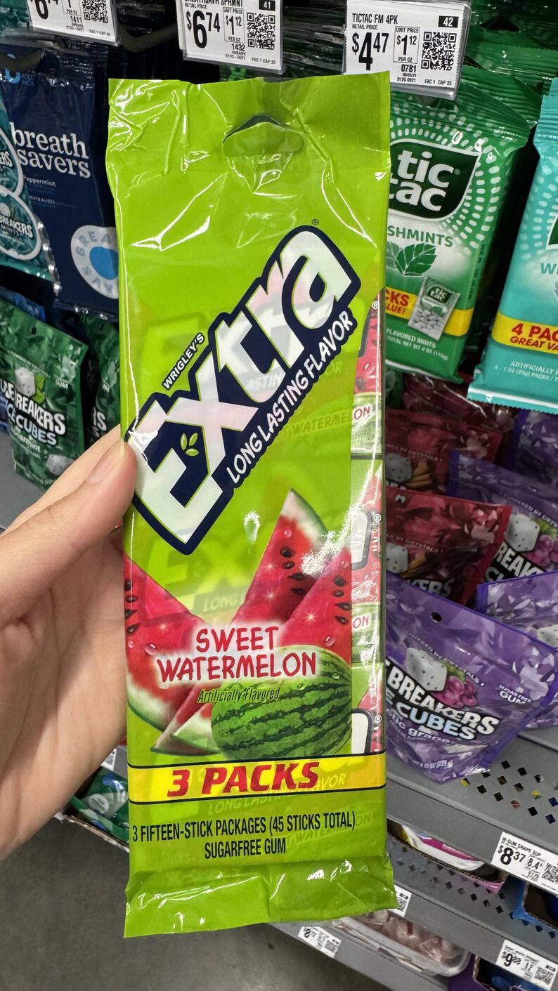 Walmart — Chicletes