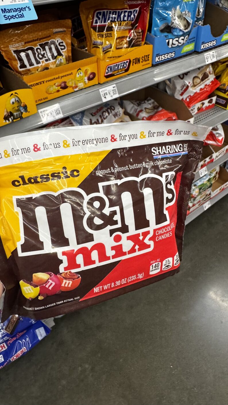 Walmart — M&Ms