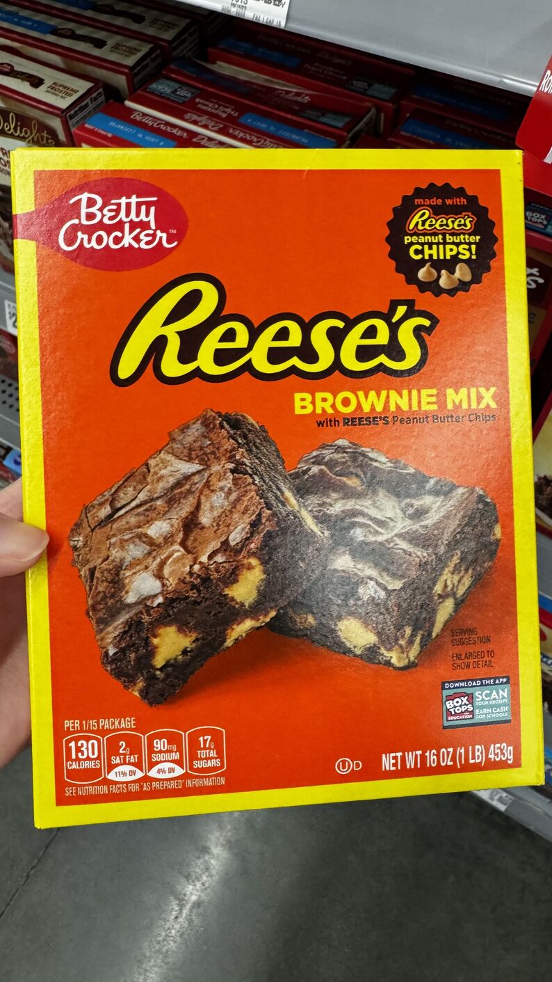 Walmart — Preparo para brownie