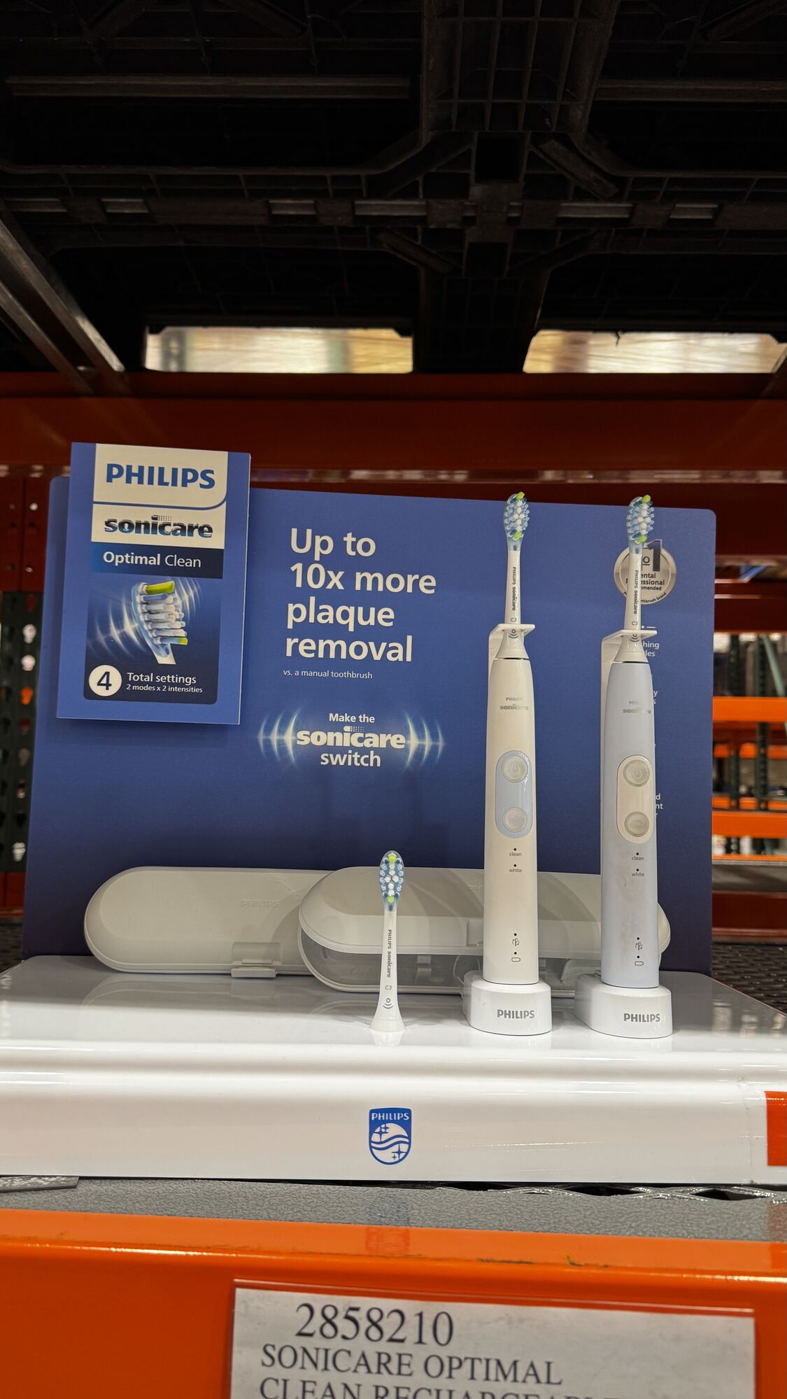 Cotsco — Escovas de dente elétrica