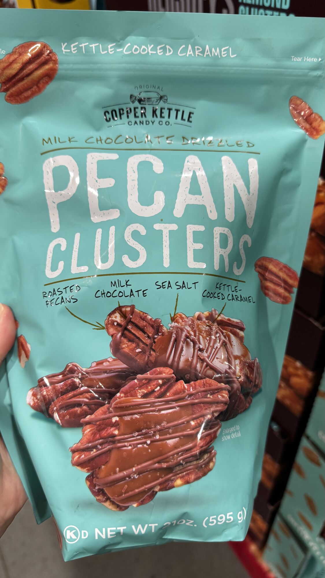 Cotsco — Chocolate com noz pecã e caram