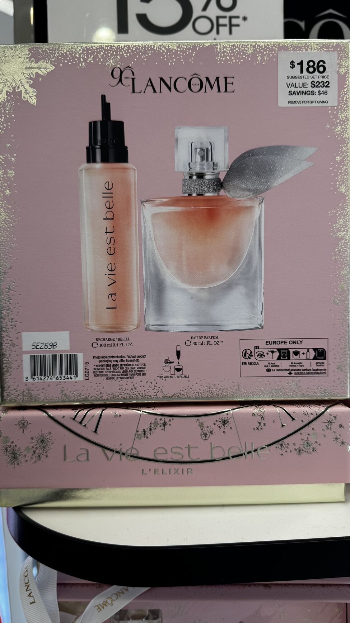 Macys — Kit perfume Lancôme