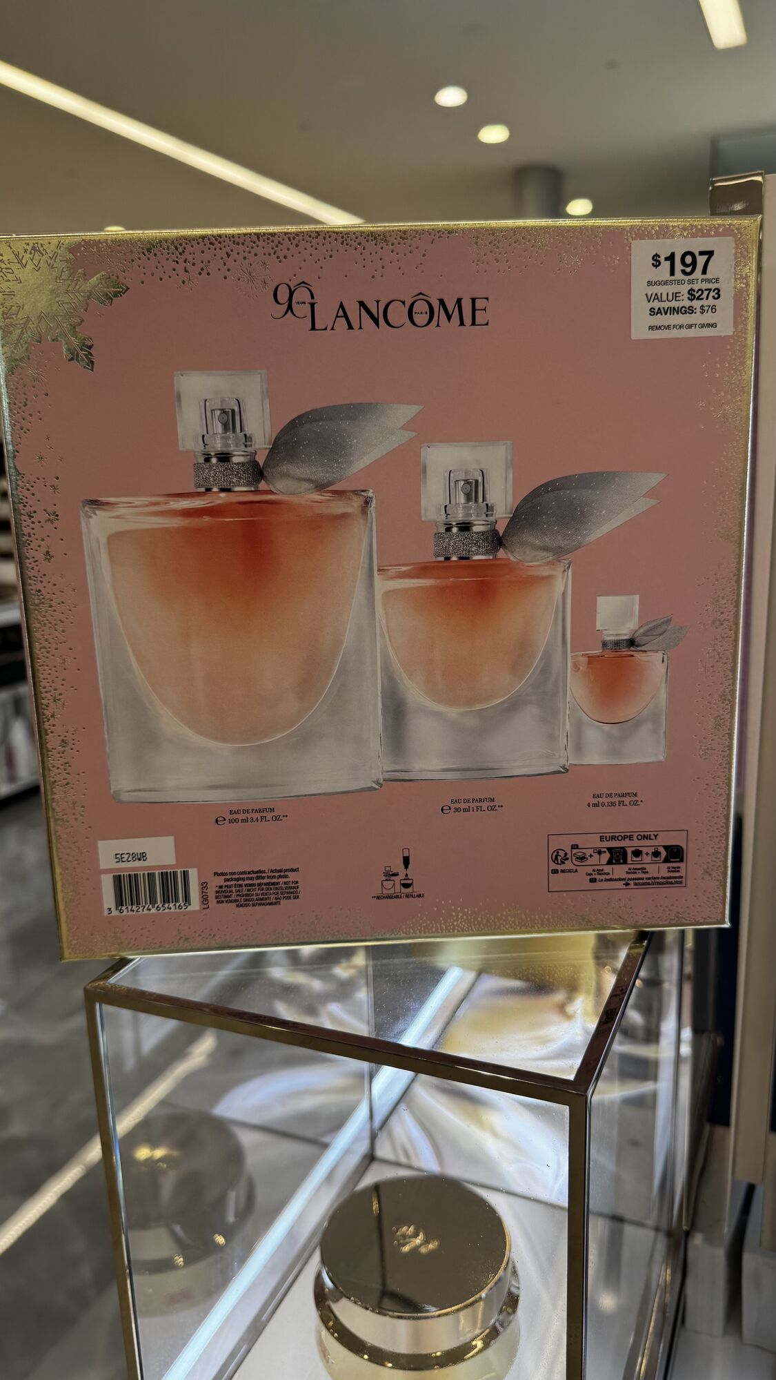 Macys — Kit perfume Lancôme