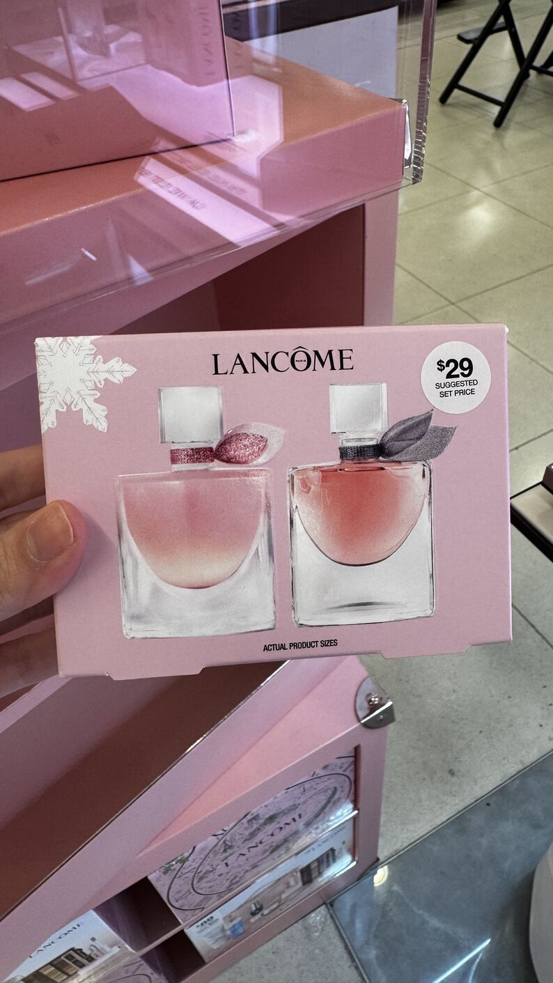Macys — Kit perfume Lancôme