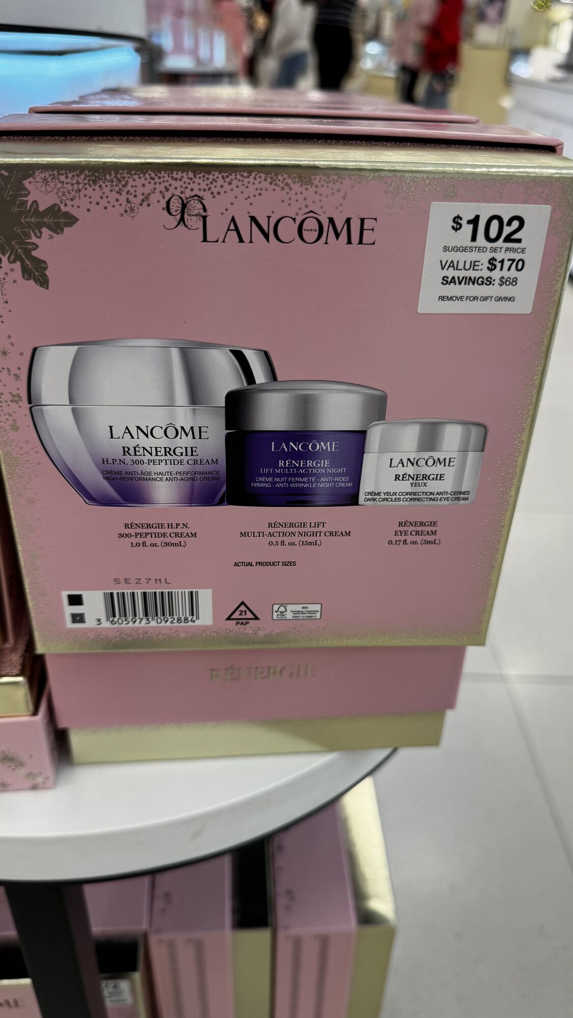 Macys — Kit Lancôme