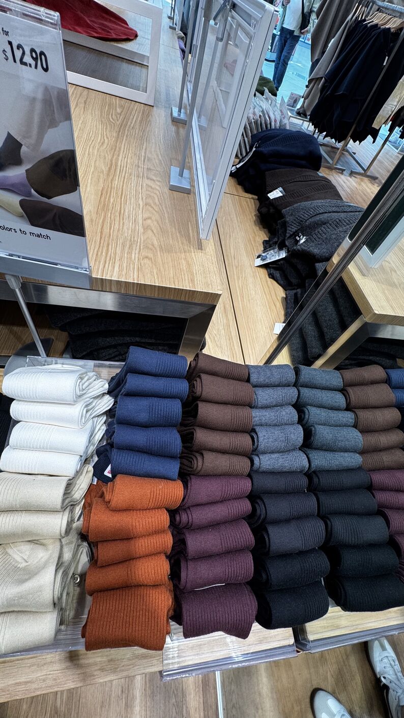 UNIQLO — Par de meias