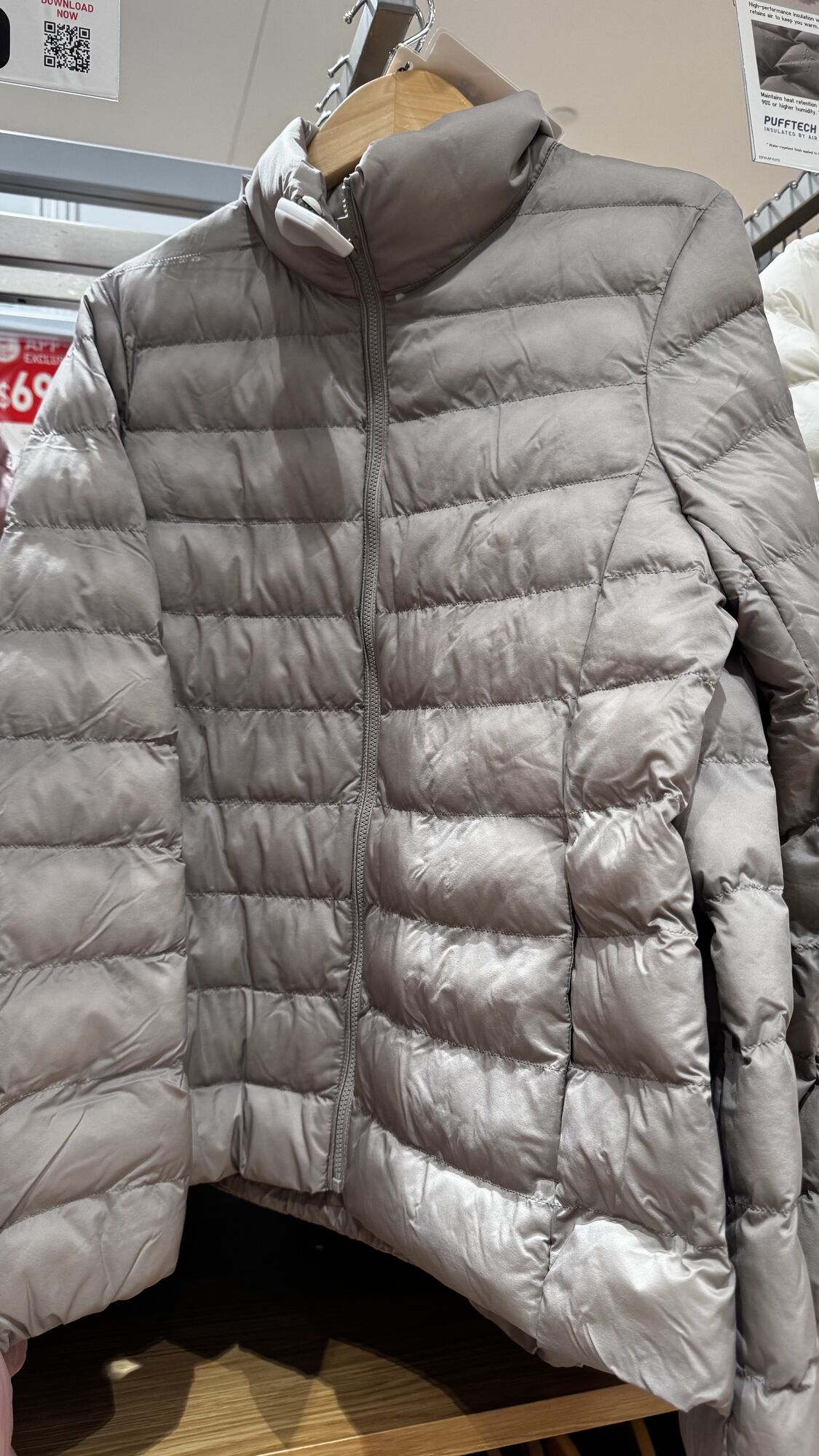 UNIQLO — Casaco Puffer