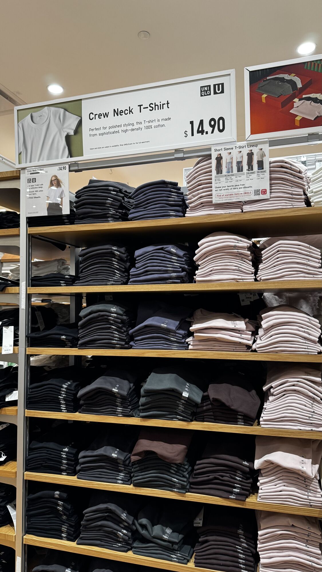 UNIQLO — Camisa manga curta