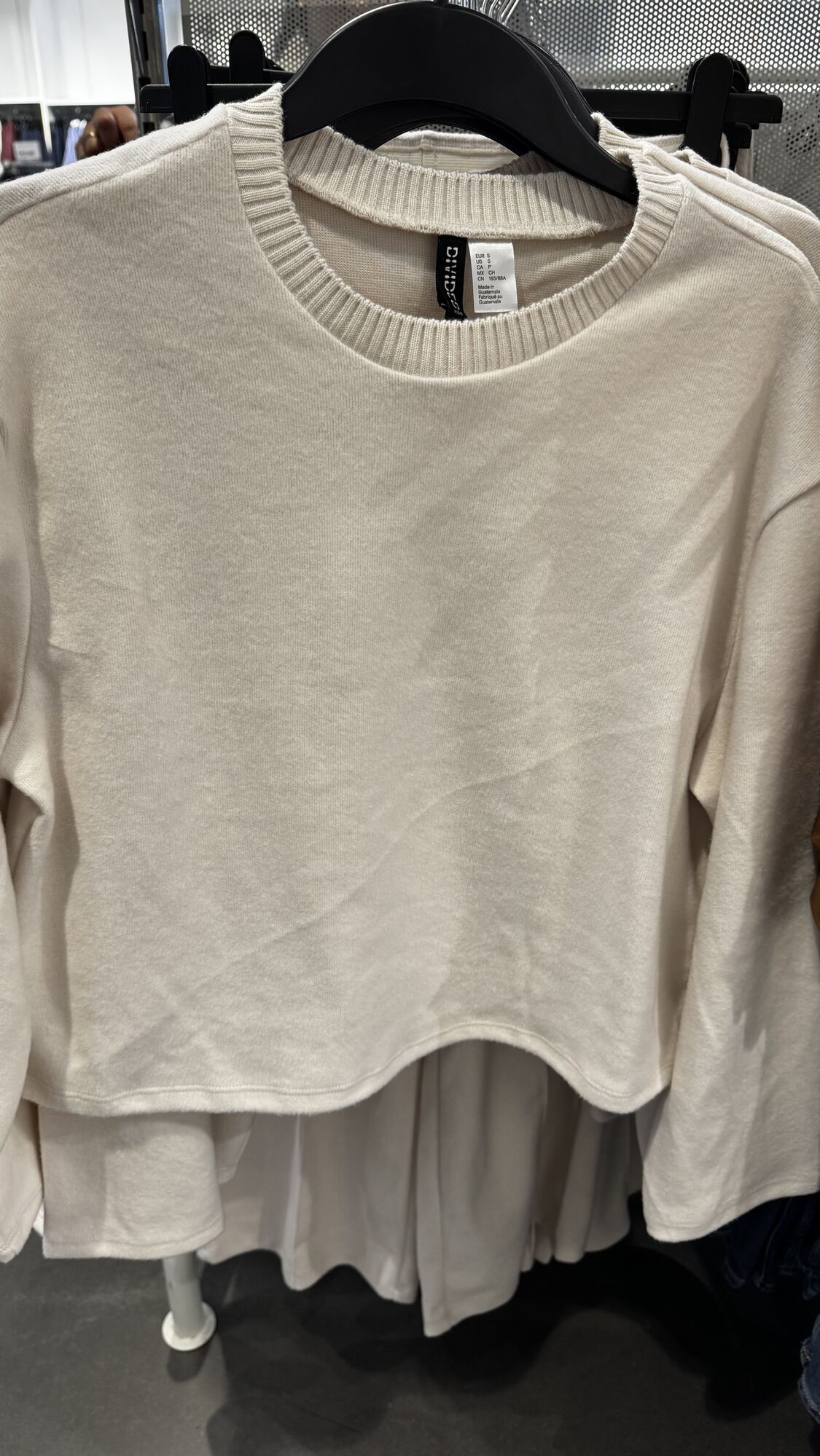 H&M — Blusa manga comprida