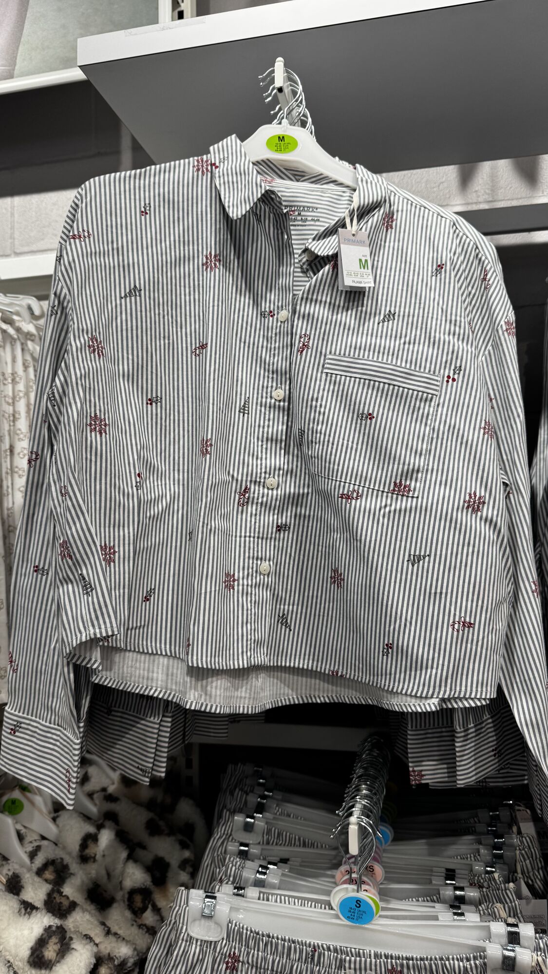 Primark — Pijama - Blusa manga comprida