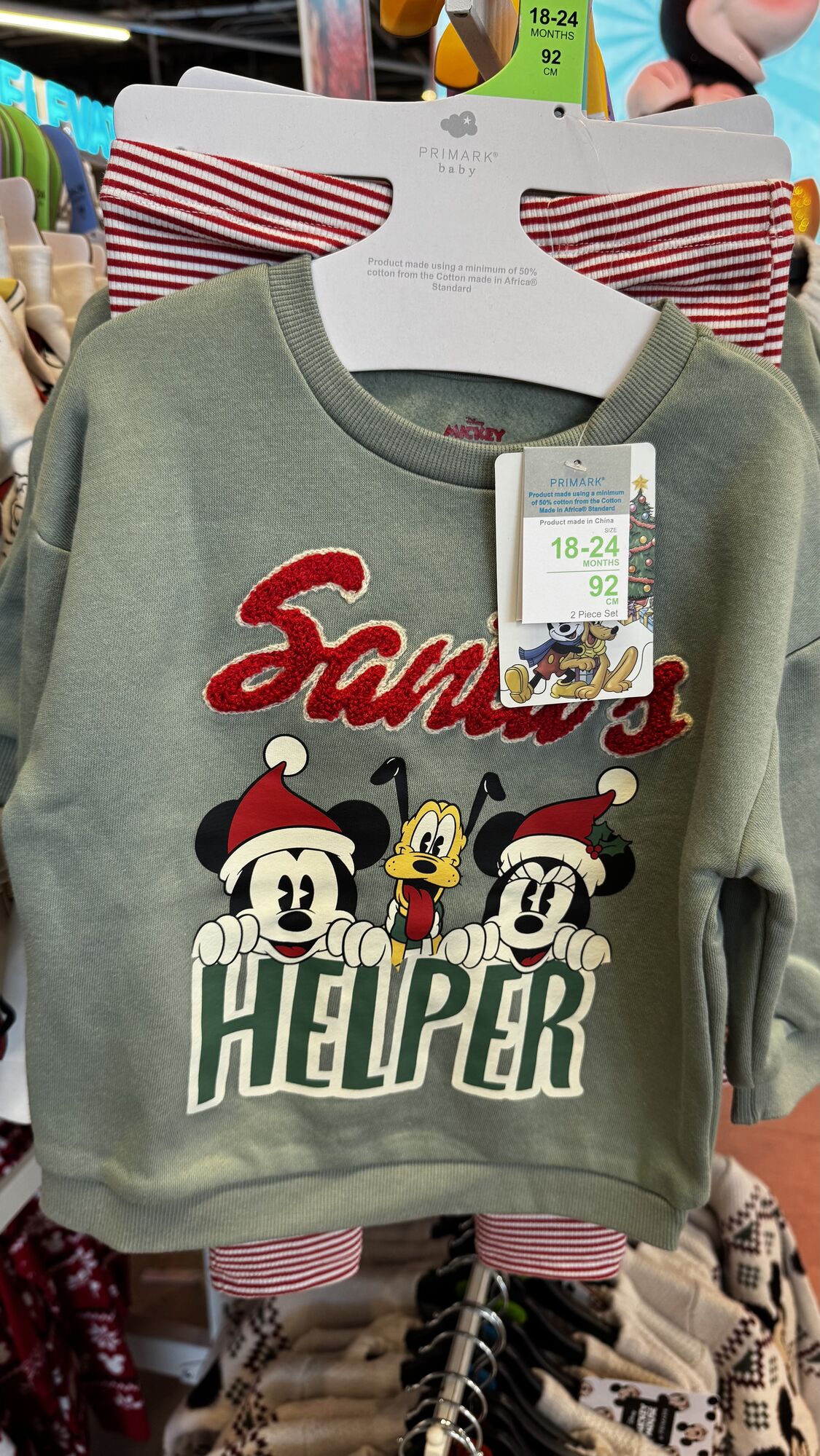 Primark — Conjunto Natal Disney