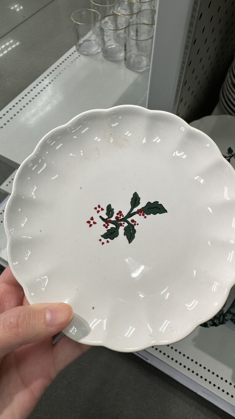 Target — Prato sobremesa Natal