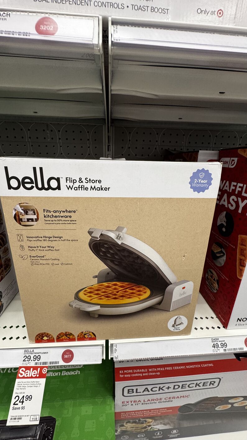 Target — Máquina de waffle