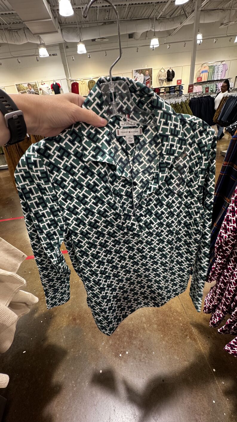 Tommy Hilfiger — Blusa manga comprida