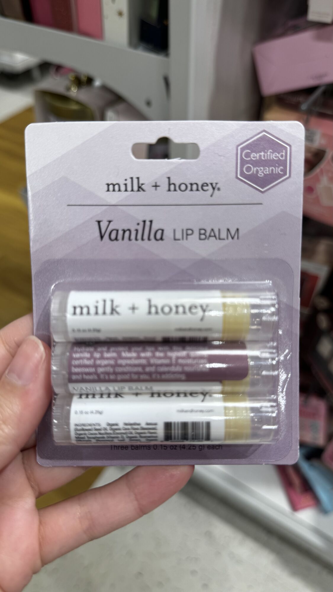 TJMax — kit lip balm