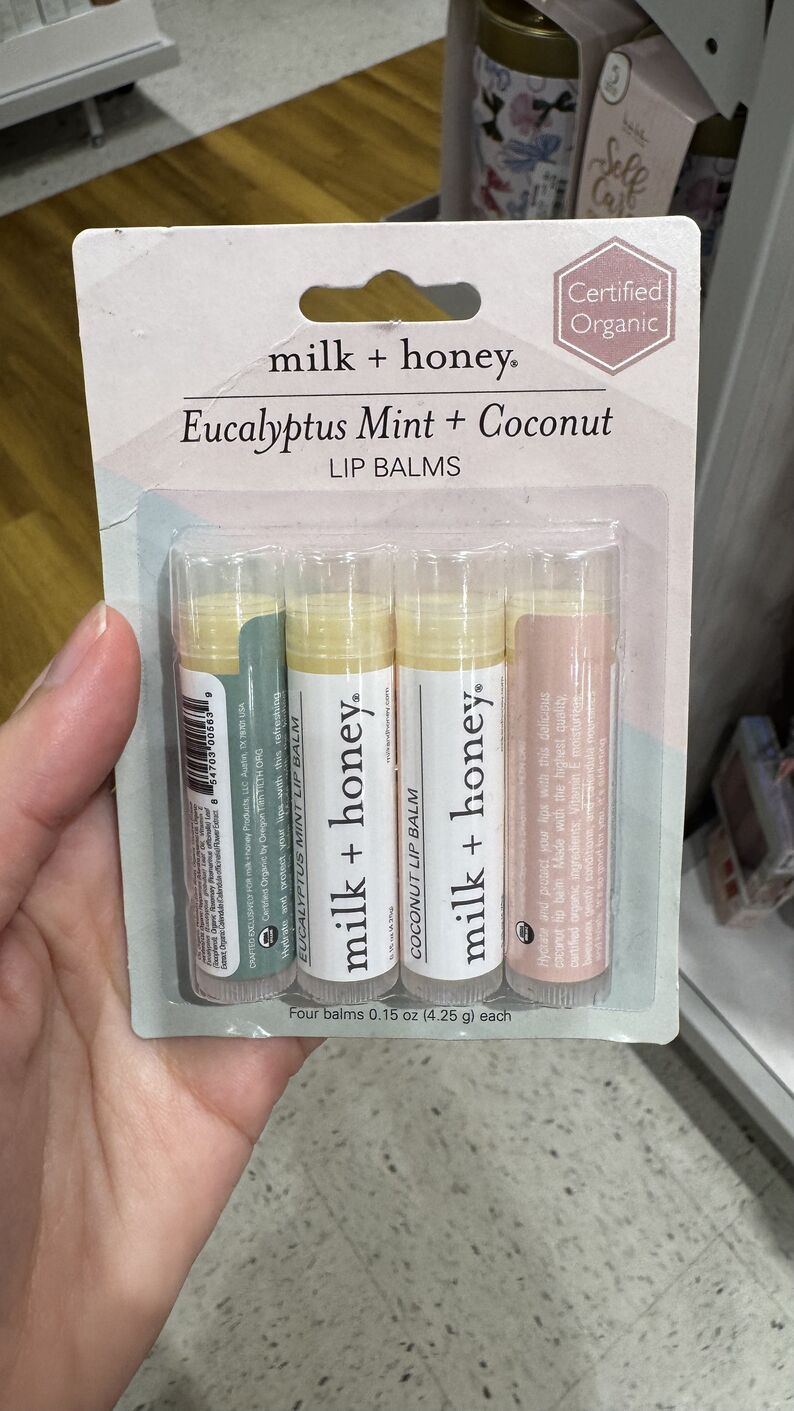 TJMax — Kit lip balm