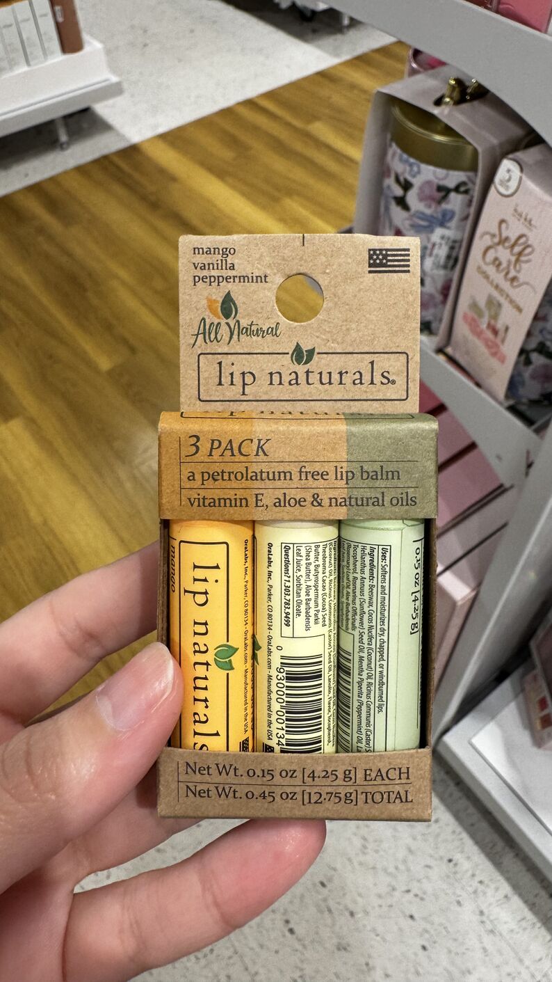 TJMax — Kit lip balm