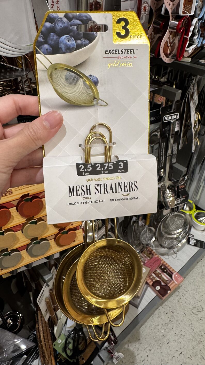 TJMax — kit peneira