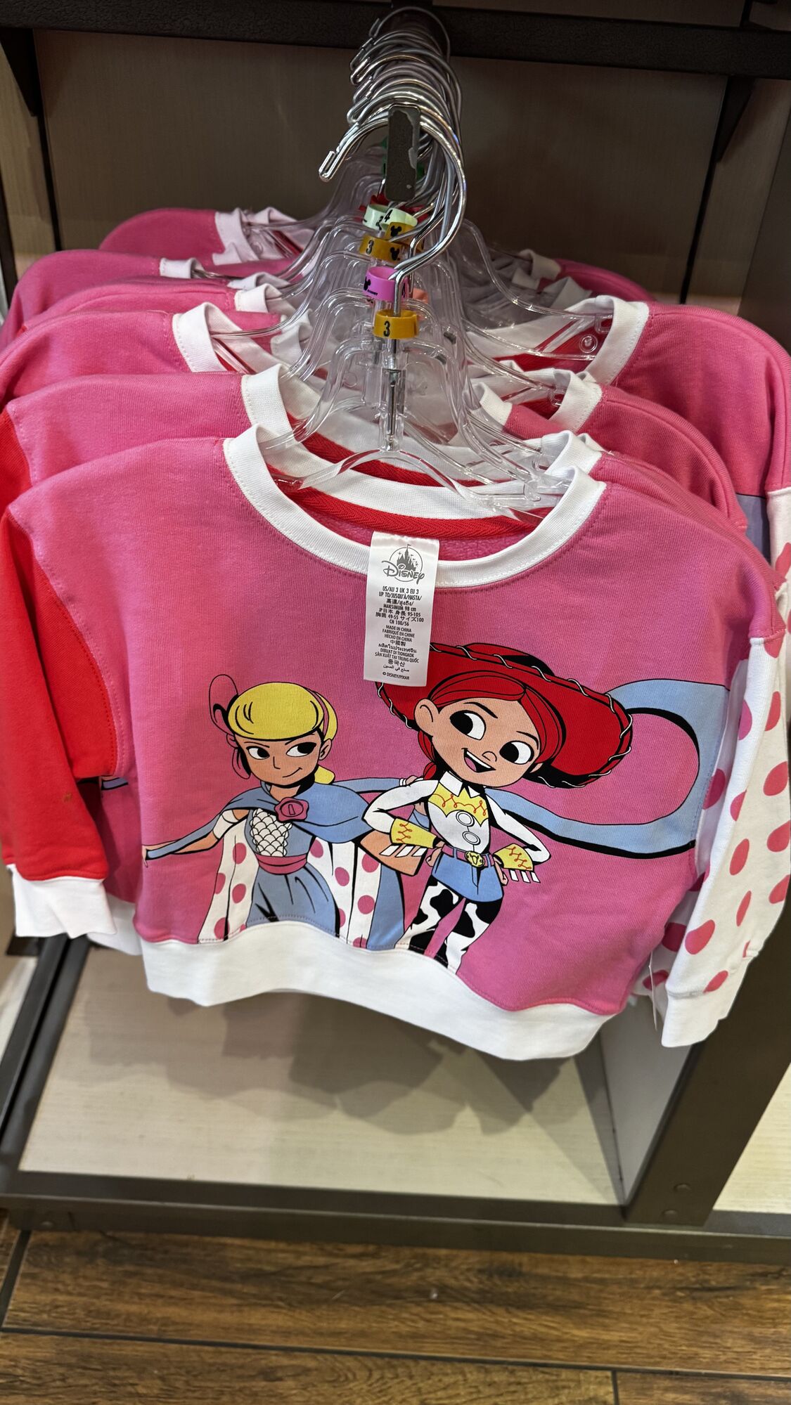 Disney — Blusa manga comprida