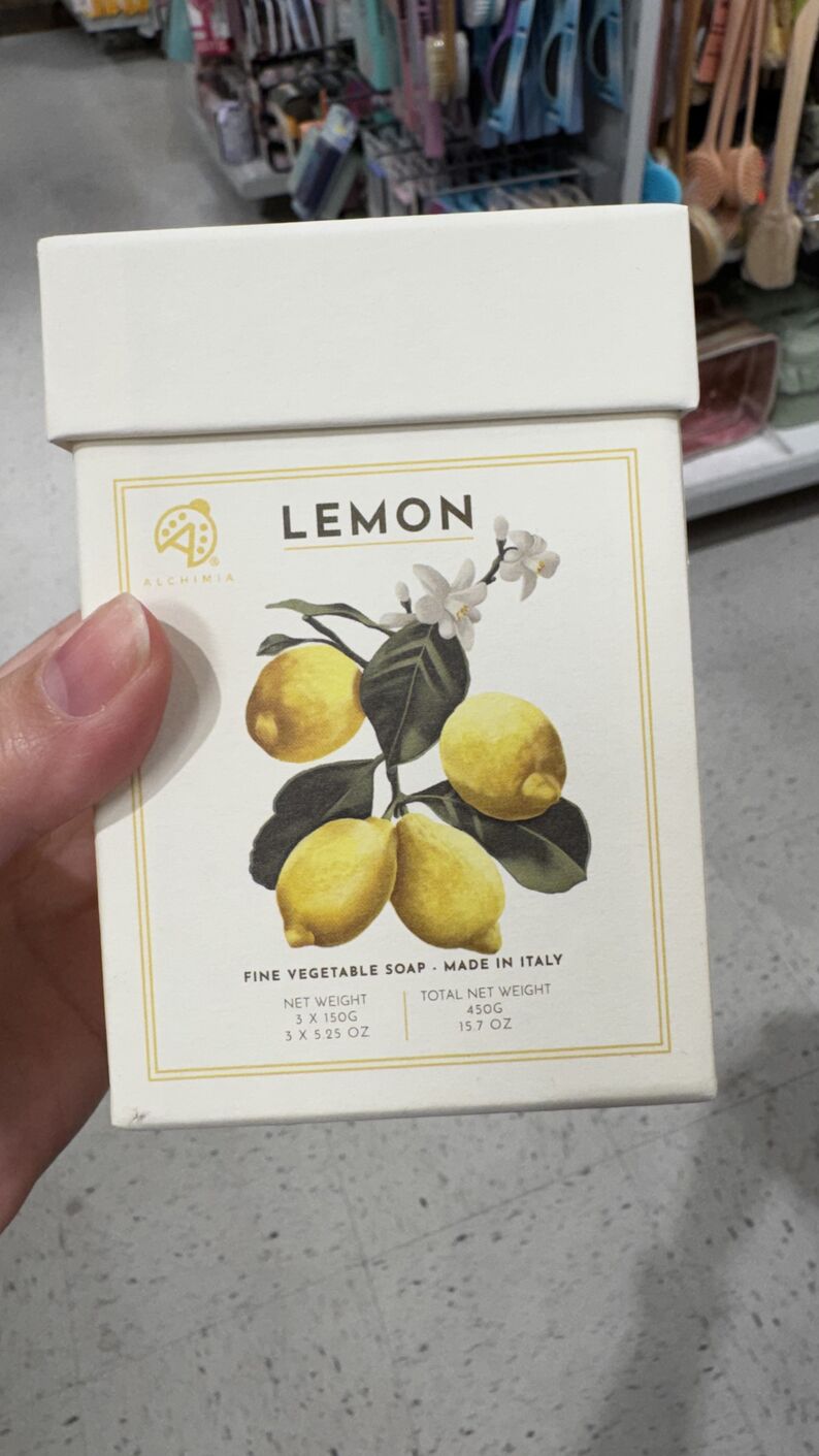 T.J. Maxx — Sabonete